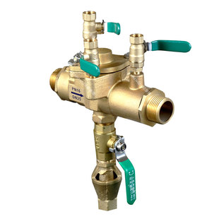 黄铜防污隔断阀DFQ2TX丝扣螺纹丝口倒z流防止器DN15