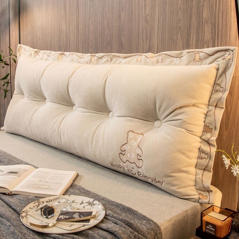 床头靠垫榻榻米软包靠背垫卧室床上防撞护腰背Q宿舍X大靠背枕可拆,居家布艺,床头靠垫,淘宝优惠券,粉丝福利购,淘宝优惠卷