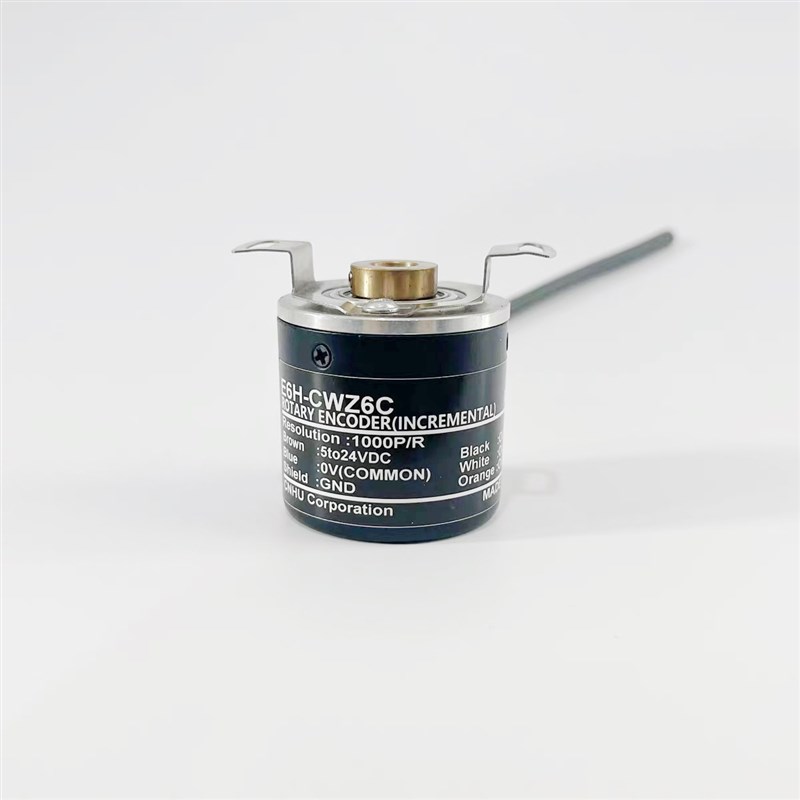 E6H-CWZ6C 10P/R光电增量型旋转编码器 外O径40中空轴 NPN输出