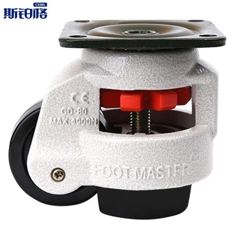 斯铂格BGA-25福马轮水平调节支撑脚轮仪器J设备重型万向轮DX-80F