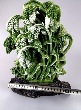 仿玉石寿山石雕仿独玉大丰收风水玄关M摆件家居装饰玄关摆件