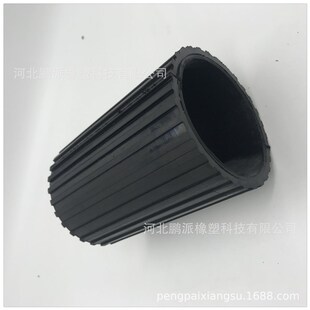 加工定制 橡胶套筒q 橡胶套管 橡胶脚套 圆柱形橡胶套