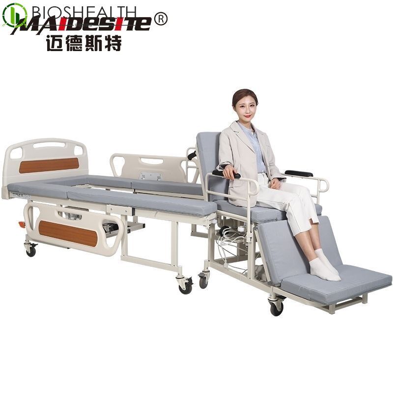 迈德斯特电动h轮椅床家用多功能护理床瘫痪老人床椅分离两用床