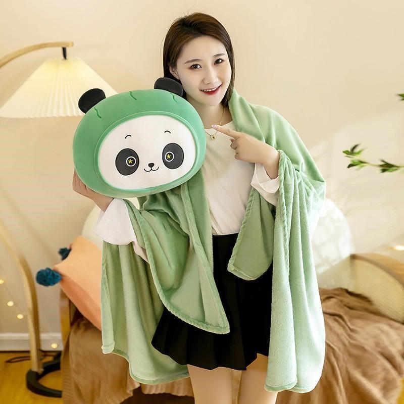 三合一抱枕被子手k暖多功能可爱毯子午睡枕学生趴睡枕折叠被空调,居家布艺,抱枕被,淘宝优惠券,粉丝福利购,淘宝优惠卷