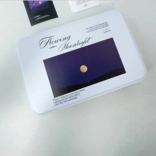 原创独家｜文具收纳盒天地盖铁盒大尺寸｜收纳/打包/礼物/收藏