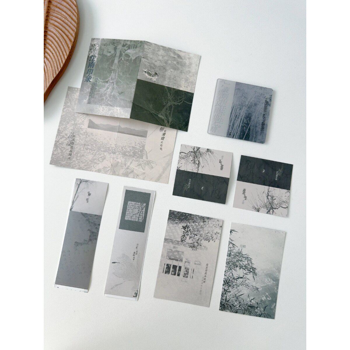 「江南印象」｜独家｜新中式｜现货｜折页/卡头/卡背/封口贴/杯垫