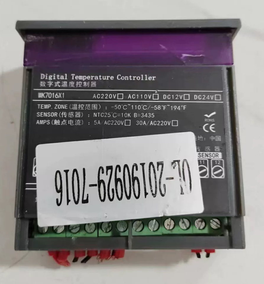 WK7016X1数字式温度控制器二手
