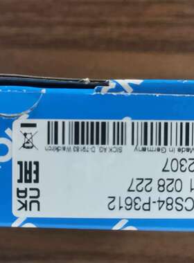 SICK色标传感器，型号CS84-P3612，订货号-议价