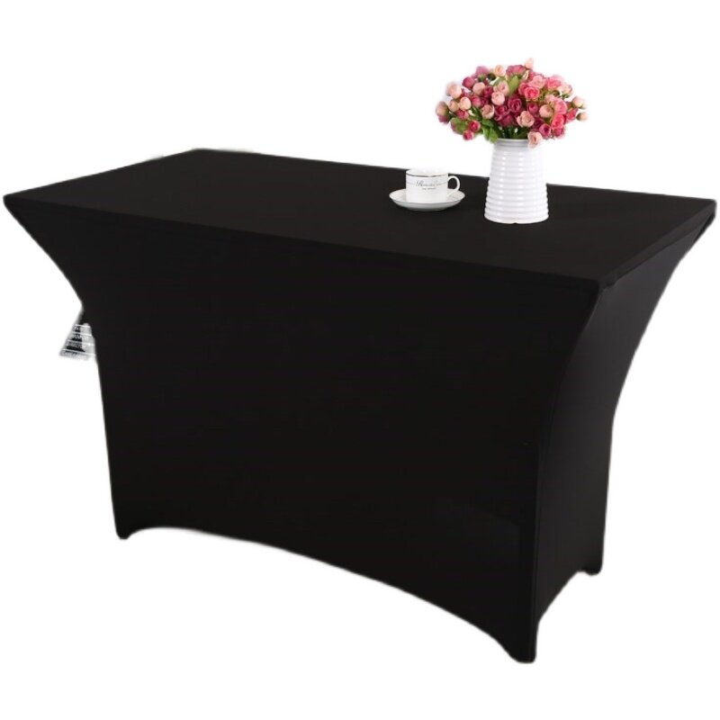 加厚弹力餐厅桌套长方o形餐桌布会议室长条桌宴会桌罩酒店家用桌