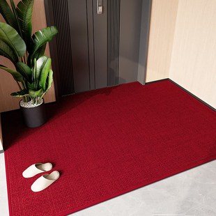 德国入户门地垫红色门口高级2024新款 进门垫地毯脚垫乔迁家用门外