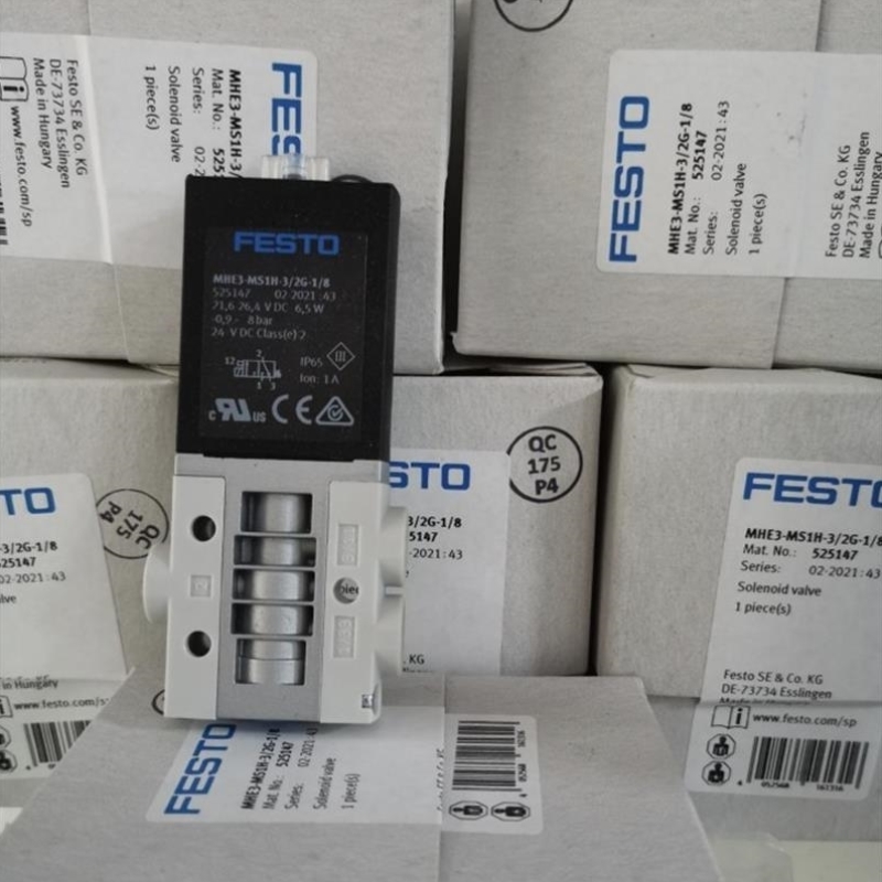 电磁阀3--525147-/MS1H全新2G】FESTO议价【MHE3/81