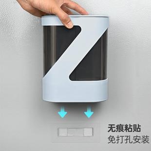 机取杯器免打孔纸杯架家用挂壁防尘置物架 一次性自杯子架动饮水式