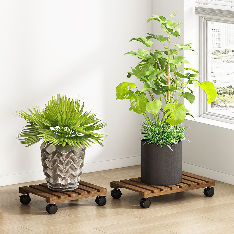 实木可移动的大花盆花托盘底座万向轮承重带刹车轮子方形花盆架子,鲜花速递/花卉仿真/绿植园艺,花托/移动托盘,淘宝优惠券,粉丝福利购,淘宝优惠卷
