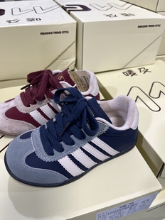 2025年新款儿童加绒保暖运动阿甘鞋