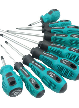 鹏工工具 6厘细杆 铬钒钢螺丝刀/起子/改锥 改刀 螺丝批 9907