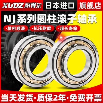 日本进口XUDZ圆柱滚子轴承NJ2304高速2305 2306 2307 2308 2309EM