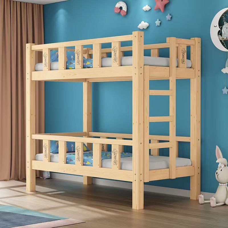 幼儿园松木双层午睡床
