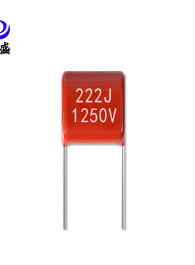 聚丙烯电容CBB电容 222J 1250V P10 CBB21 CBB22 电容器直插