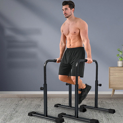 家用室内双杠可调节手撑健身器材引体向上器屈臂伸户外分体式支架