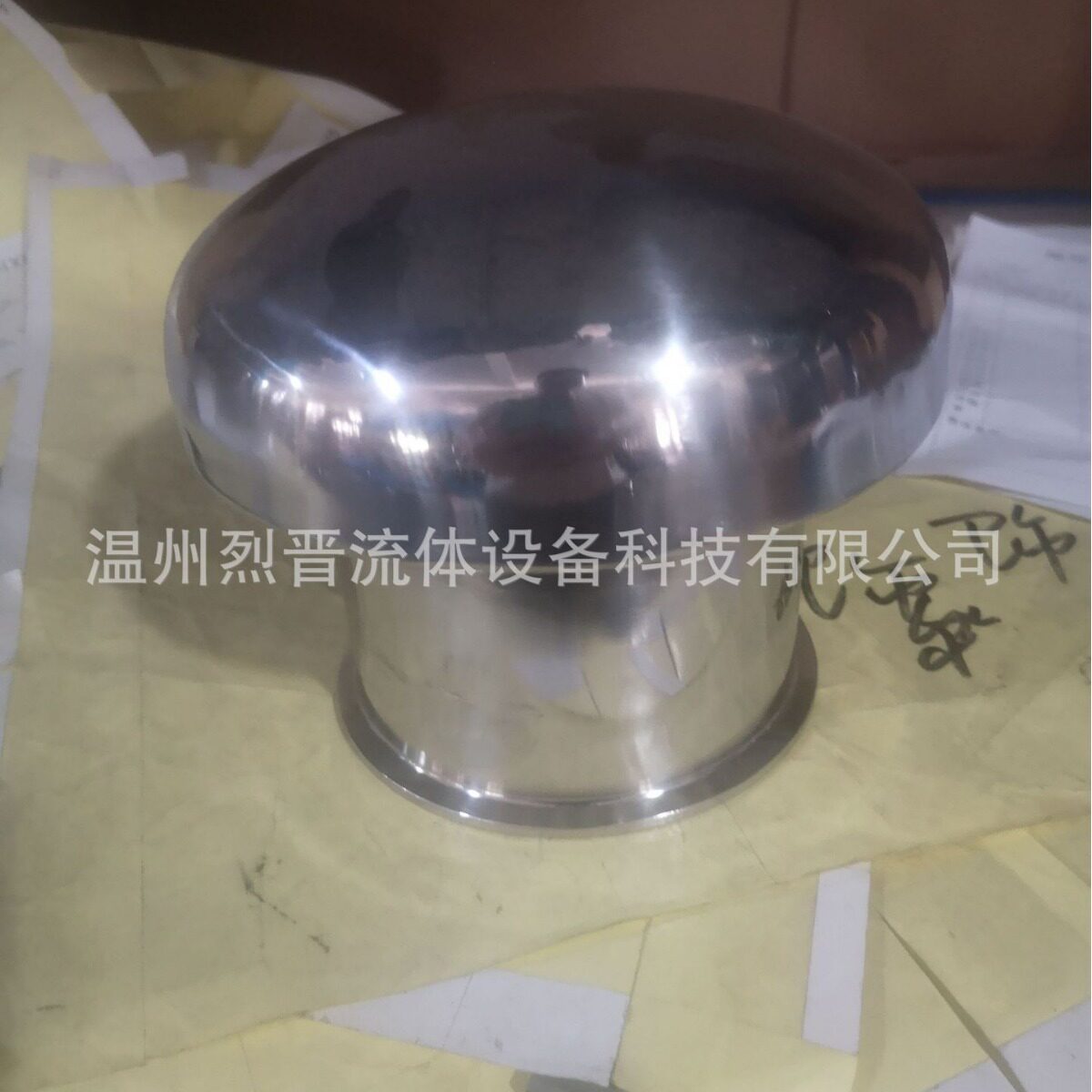 不锈钢卫生级快装透气帽蘑菇型罐顶透气焊接洁净呼吸帽过滤换气罩