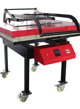 100x80cm热转印烫画机large format heat press 热升华大型平板机