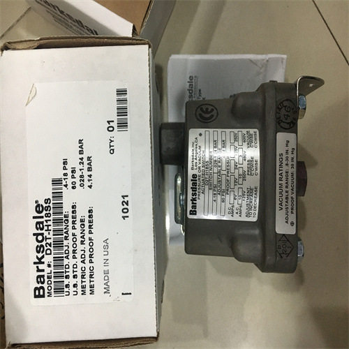现货巴士德BARKSDALE压力开关DPD1T-M3SS 0.03bar