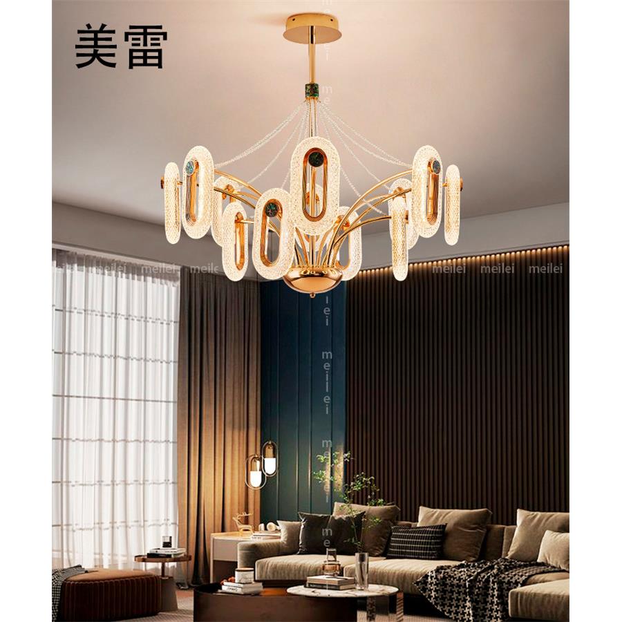后现代吊灯轻奢客厅灯简约大气北欧灯饰创意卧室水晶家用餐厅灯具