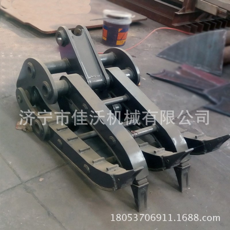 梅花抓钢机 小型 废钢抓斗 机械工程抓木器