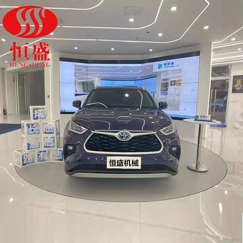 汽车旋转台超薄旋转地台车展旋转台摄影拍摄汽车展台旋转舞台