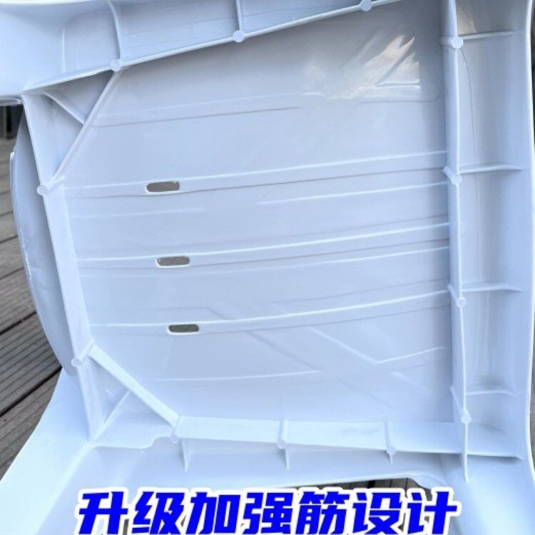 家用大排档夜宵桌椅白色成人靠背椅大号扶椅子批塑料餐椅户外休闲