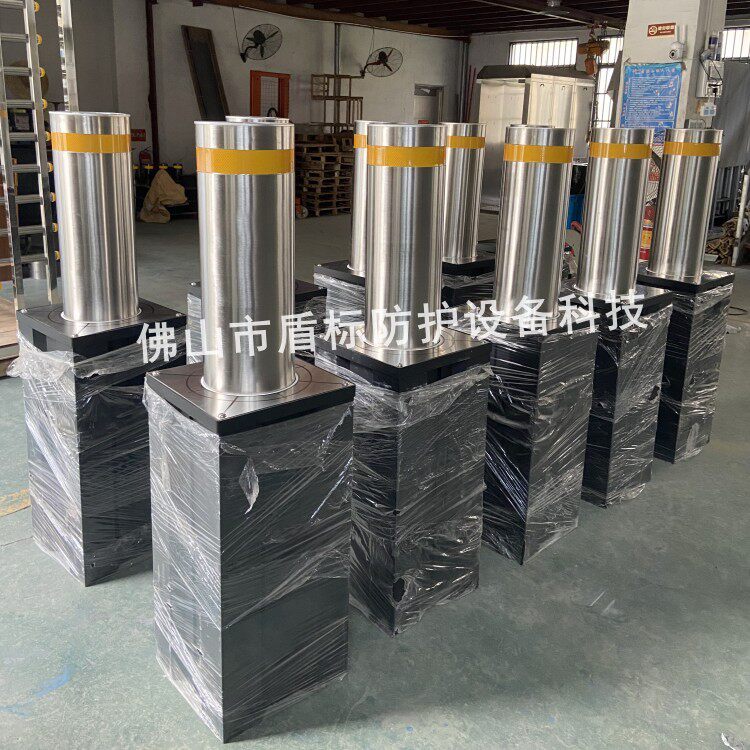 浅预埋伸缩隐形自动升降桩大门路口止车隔离桩挡车柱自动防撞柱