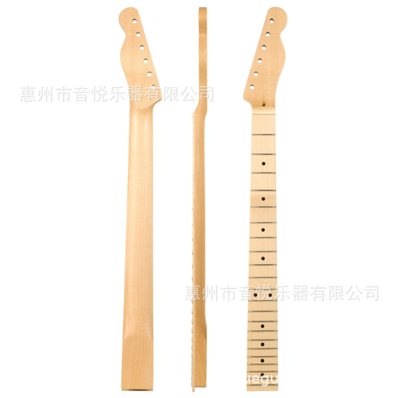 工厂电吉他分达琴颈脖子neek哑光22品TL ST琴柄枫木指板玫瑰木背
