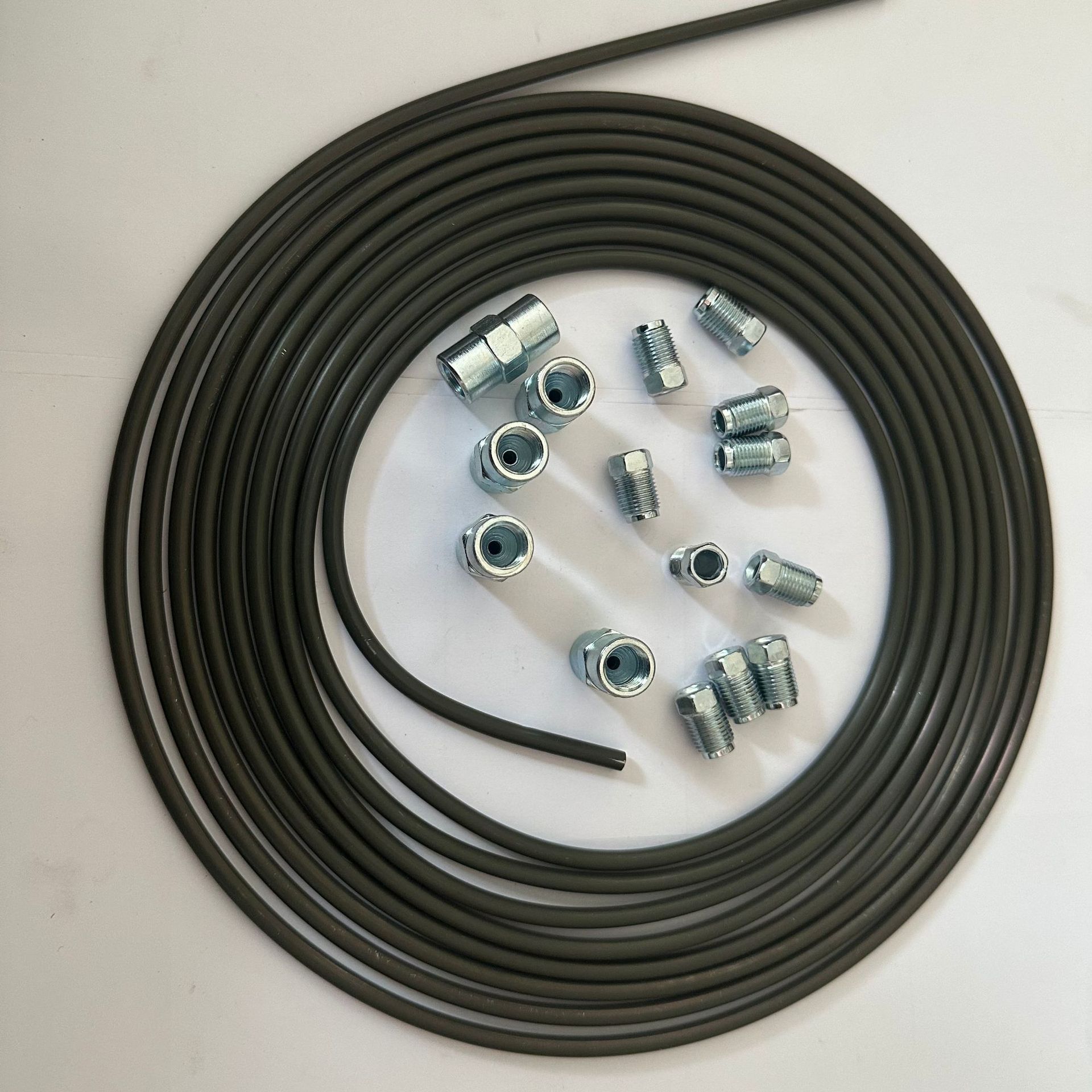 白锌汽车刹车铜管微型车农用车离合器油管刹车油管汽车镀铜铁油管
