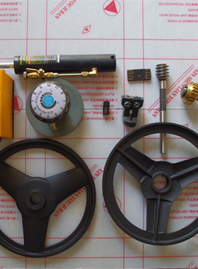 现货供应 台湾威全UE-712A带锯床配件 铜涡轮丝杆液压杆批发