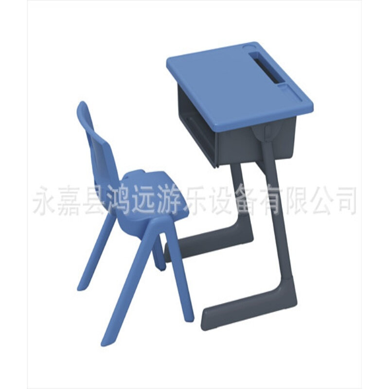 学生课桌椅学习可升降课桌椅课桌学校培训单人课桌塑料高中小学桌