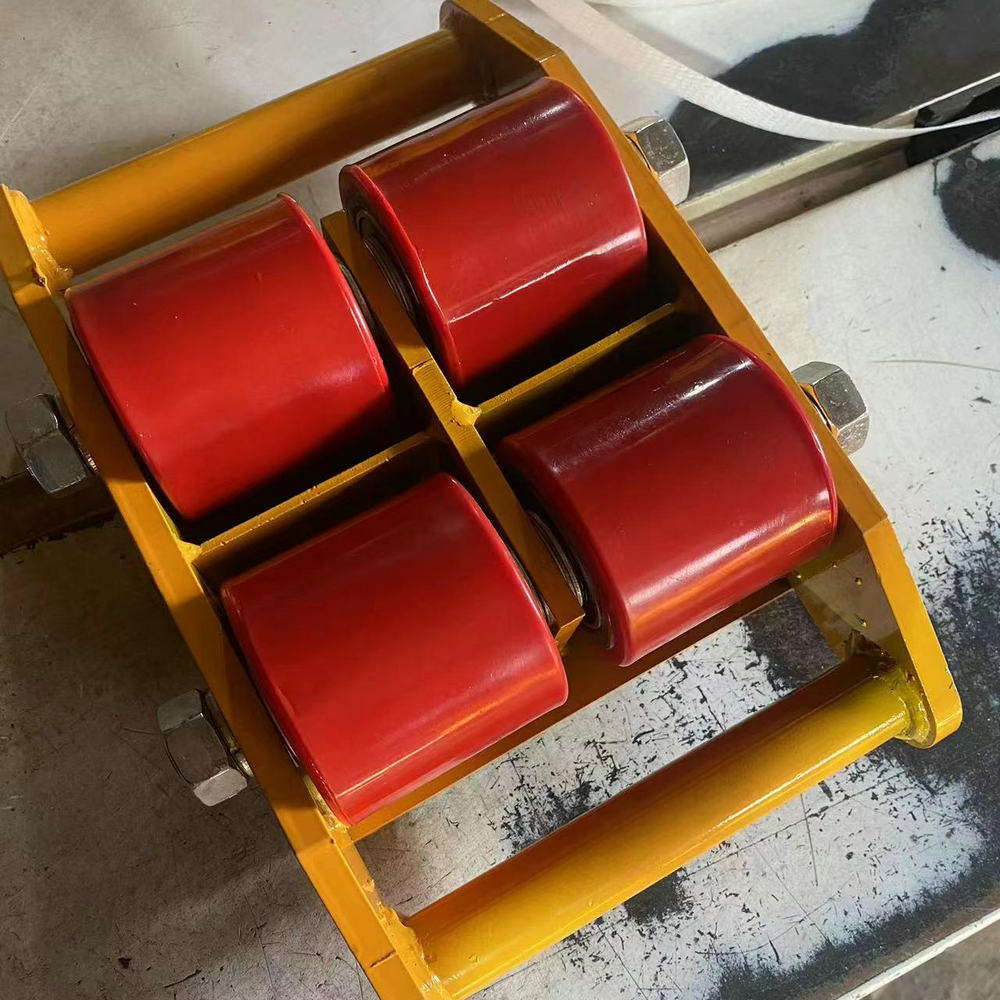 重型设备移位器坦克搬运车万向轮工厂机床重物地牛坦克搬运地滚轮