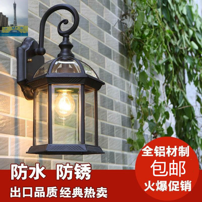 景区别墅户外壁灯阳台卧室外过过道防水农家乐外墙山庄防雨农村大