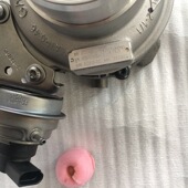 玉柴YC4D20 5001 802810 4D30发动机原厂涡轮增压器空压泵 GTC14V