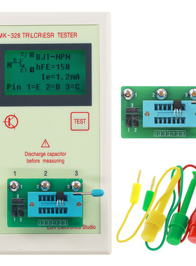 MK-328功能多晶体管测试仪 MK328升级版手持式 电容电阻测试器