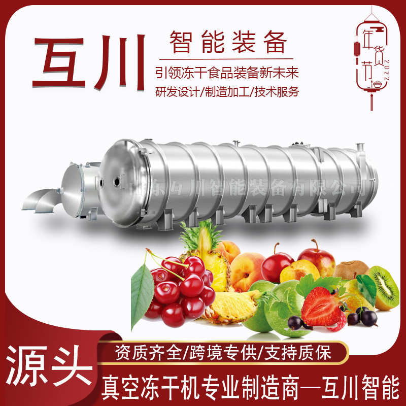 商用200平方冻干机果蔬脆冻干设备宠物食品冻干机器 冻干效果好