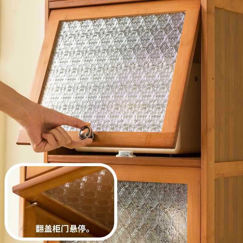 书柜现代简约带门防尘格子柜组合立柜窄柜储物柜置物书架落地实木