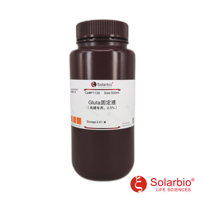 P1126 Gluta固定液(电镜专用，2.5%)  抑制细菌和霉菌的生长