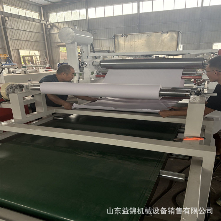 海绵EVA压敏胶复合机 不干胶贴合机 绒布无纺布PVC膜不干胶涂布机