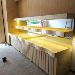 2026超市水果店货架超市蔬菜水果架波浪形三层精品展示架百果园柜