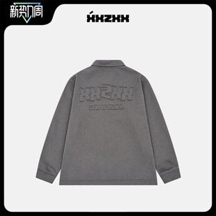 新款 XXZXX套头卫衣男女POLO领宽松长袖 秋季 亲子装 2805 潮牌童装