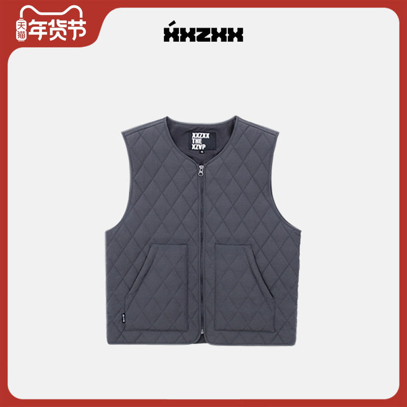 XXZXX 复古阿美咔叽圆领马甲背心男女潮牌童装亲子装秋季新款 533,男装,常规马甲,淘宝优惠券,粉丝福利购,淘宝优惠卷