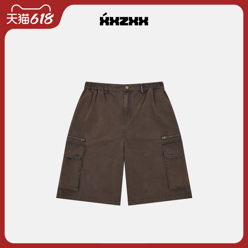 XXZXX潮牌工装短裤男女同款