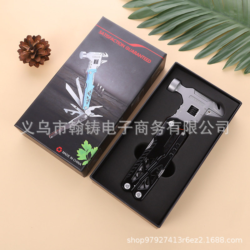 厂家直供户外扳手工具钳刀随身露营工具多功能扳手钳一体组合工具