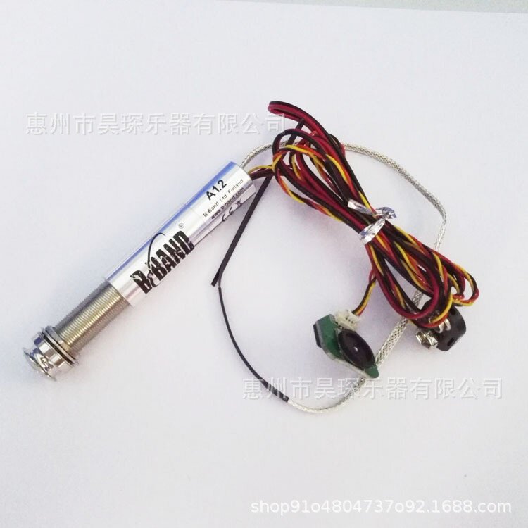 BBAND内置尾钉拾音器木吉他专用电箱拾音器A1.2尤克里里拾音器