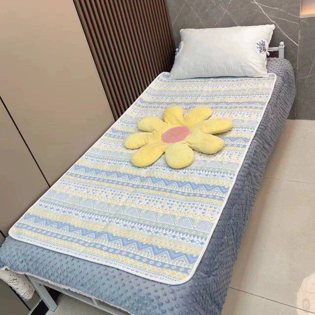 新生儿六层纱布软凉席全棉亲肤透气0-5岁儿童